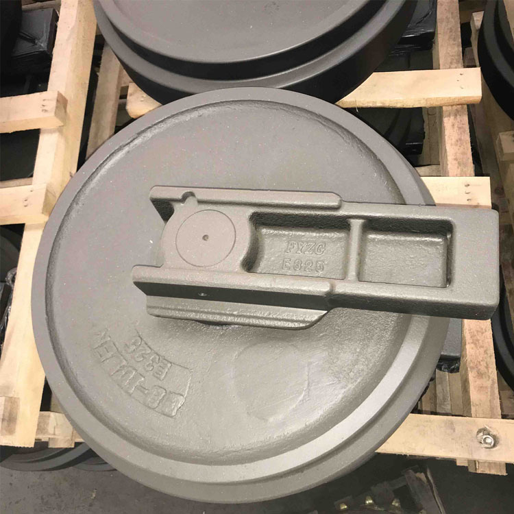 Excavator Track Idler E345 CAT Excavator Undercarriage Parts Front Idler Group 1181-00721